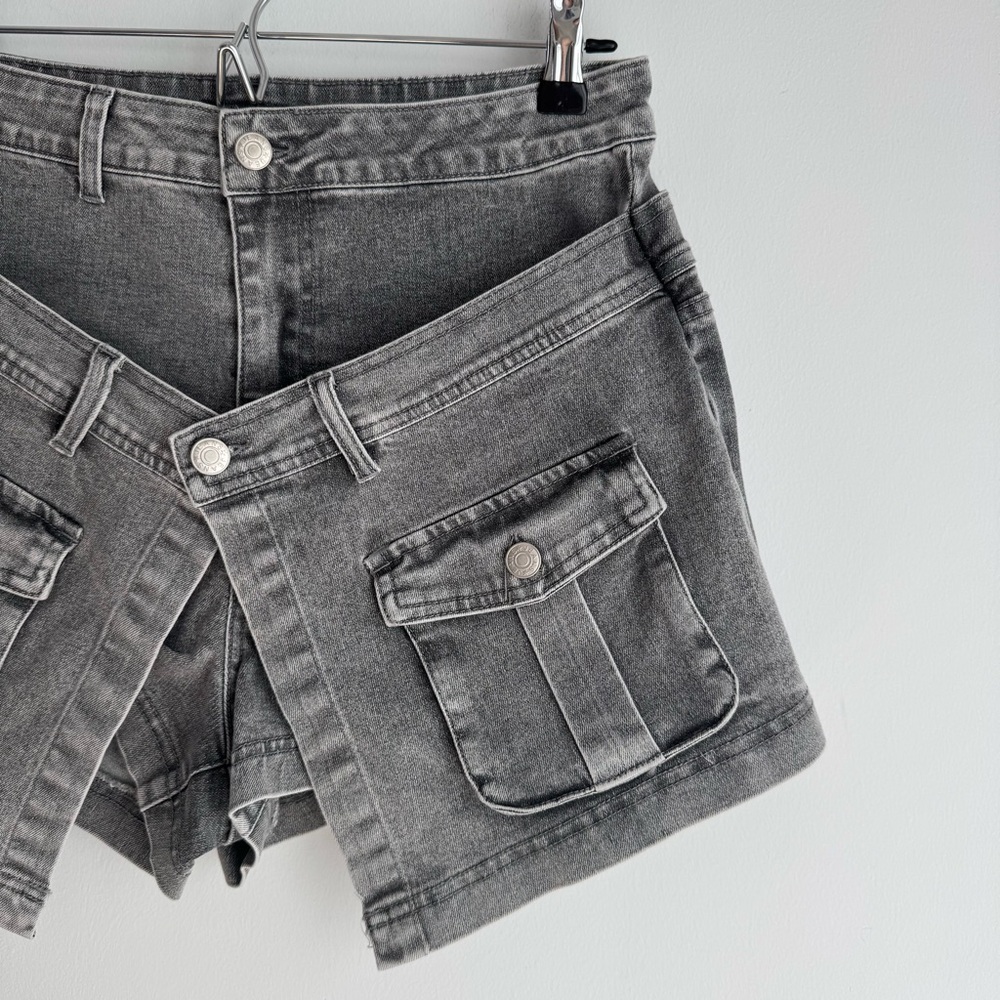 Jj’s Fairyland Women’s Gray Skort Shorts Size Medium NEW - Picture 3 of 11